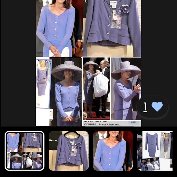 Lilac NWT Chanel 💜Summer Jacket Never Wore 💜 - Picture 2 of 2